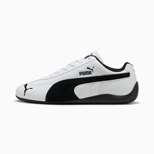 Speedcat Leather Sneakers Unisex | PUMA White-PUMA Black