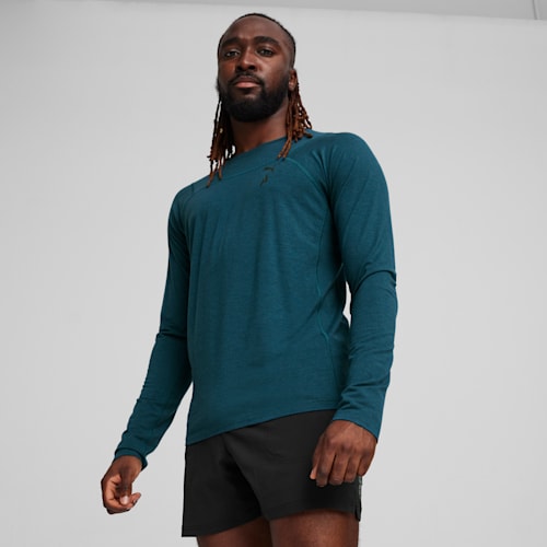 SEASONS Long Sleeve Tee Men Ocean Tropic PUMA Men PUMA