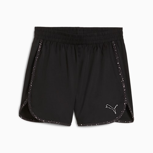 Quần short nữ ống cao 4" INTERGALACTIC, PUMA Black, medium-VNM