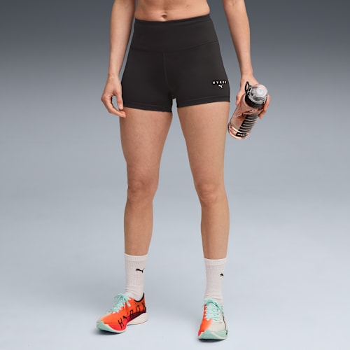PUMA x HYROX Short Tights Women | PUMA Black | PUMA PUMA X