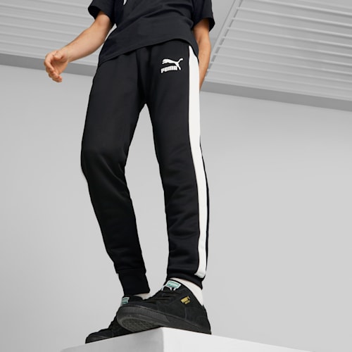 Iconic T7 Track Pants Men | Puma Black | PUMA Shop All Puma