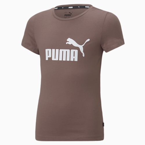 PUMA Essentials Logo Tee Big Kids (Dusty Plum)