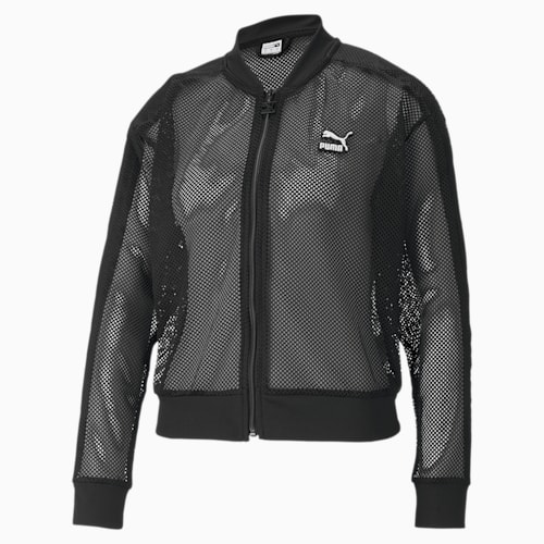 Puma mesh jacket store
