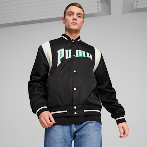 Puma satin jacket hot sale