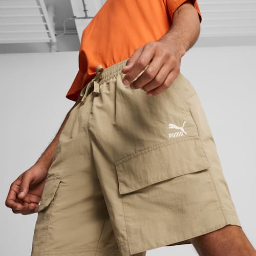 Puma high tops mens dri fit shorts cheap