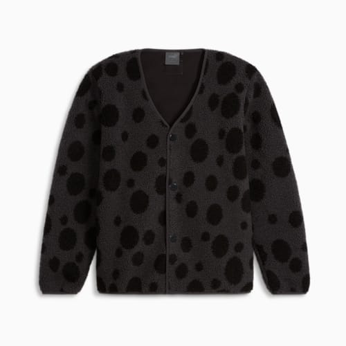 PUMA HOOPS x CHEETOS Men s Sherpa Sweater PUMA Black PUMA PUMA HOOPS x CHEETOS PUMA