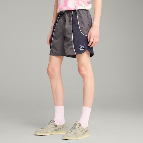 Quần short unisex PUMA x KIDSUPER, Dark Coal, medium-VNM