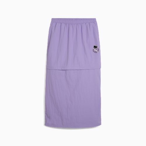 ワンピース PAROSH Women Mid Skirts D731358PIMPY 042 FUXIA Purple P.A.R.O.S.H. | Fuchsia Women's Midi Skirt | YOOX
