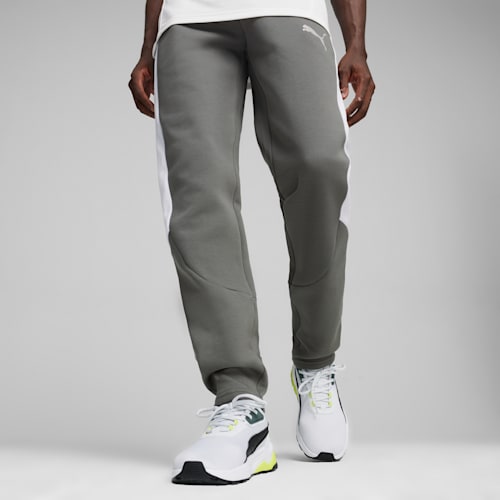EVOSTRIPE Men s Sweatpants Mineral Gray PUMA Shoes PUMA