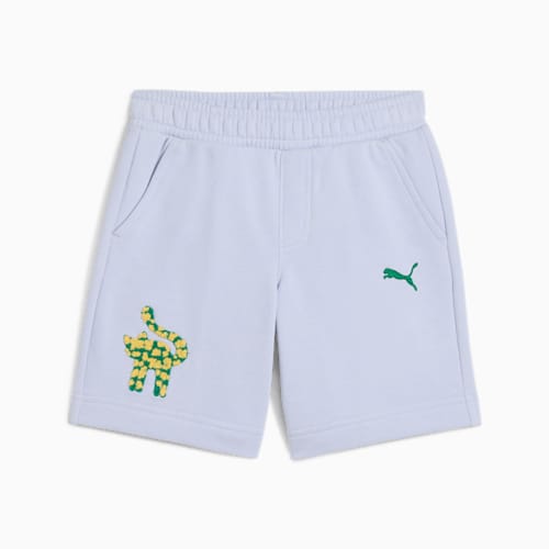 Puma shorts kids gold discount