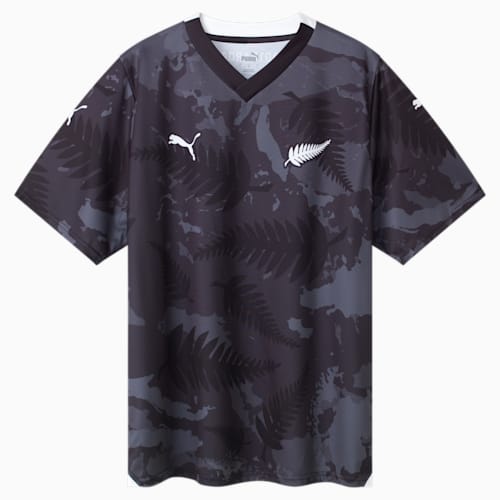 New Zealand Football 2024 Men s Replica Home Jersey PUMA Black PUMA White FNZ PUMA All Football Products PUMA