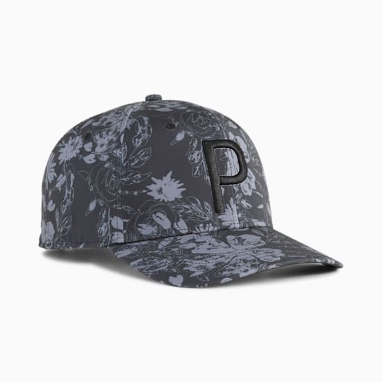 Puma Roses Tech Adjustable Golf Cap - Black