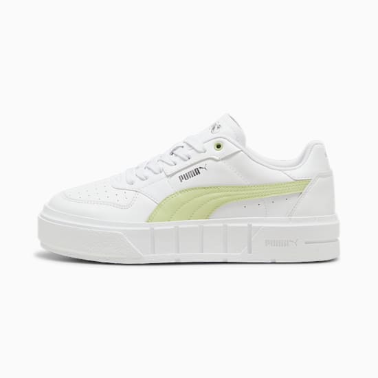 Puma cali femme noir et blanche sale