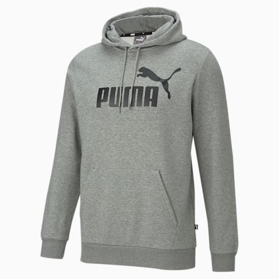 Felpa puma uomo grigia hot sale