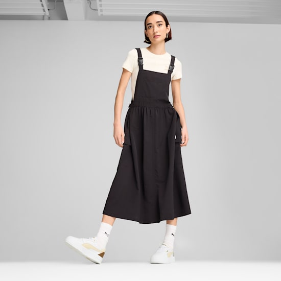 DOWNTOWN Latzhosen Kleid Damen PUMA