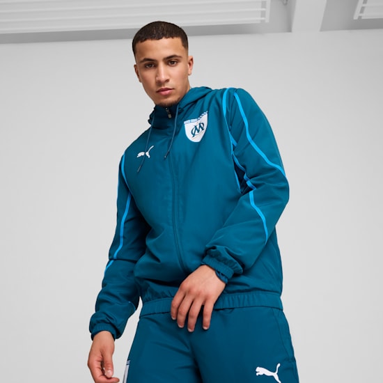 2022-23 Olympique Marseille Puma Iconic Mesh Track Jacket