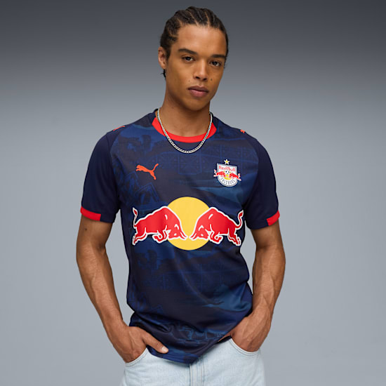 Puma FC Red Bull Salzburg ウェア　ライプツィヒ RB Salzburg 24/25 Men's Replica Home Soccer Jersey | PUMA
