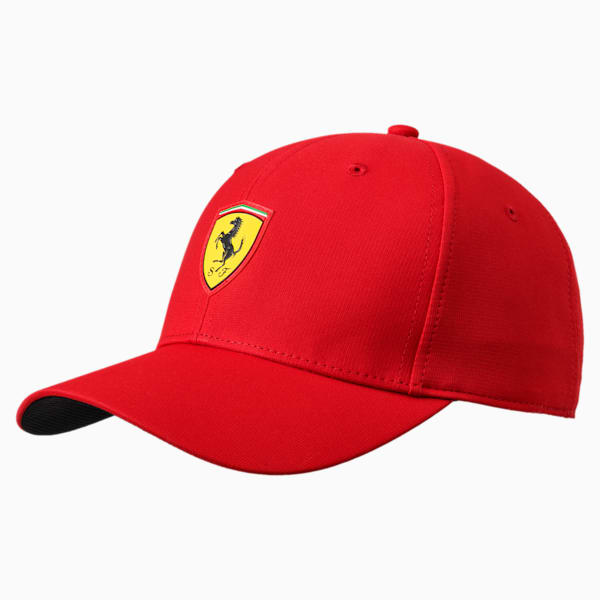 Ferrari Fanwear Baseball Hat, Rosso Corsa, extralarge