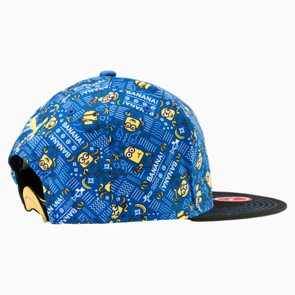 Kids' Minions Cap, Lapis Blue-AOP, extralarge
