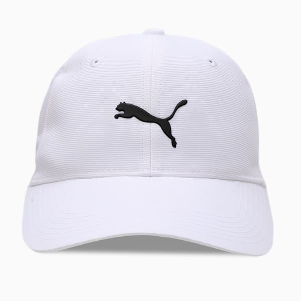 Golf Men's Pounce Adjustable Cap, Bright White, extralarge-IND