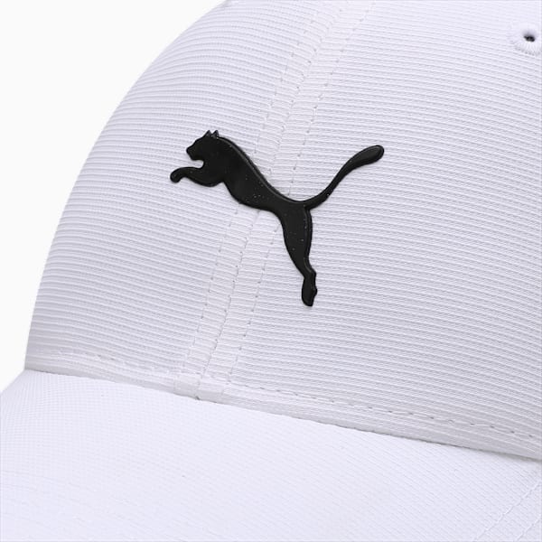 Golf Men's Pounce Adjustable Cap, Bright White, extralarge-IND