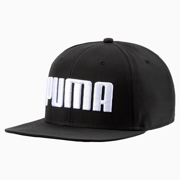 Flatbrim Hat, Puma Black, extralarge