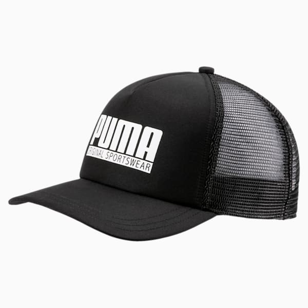 Style Trucker Hat, Puma Black, extralarge