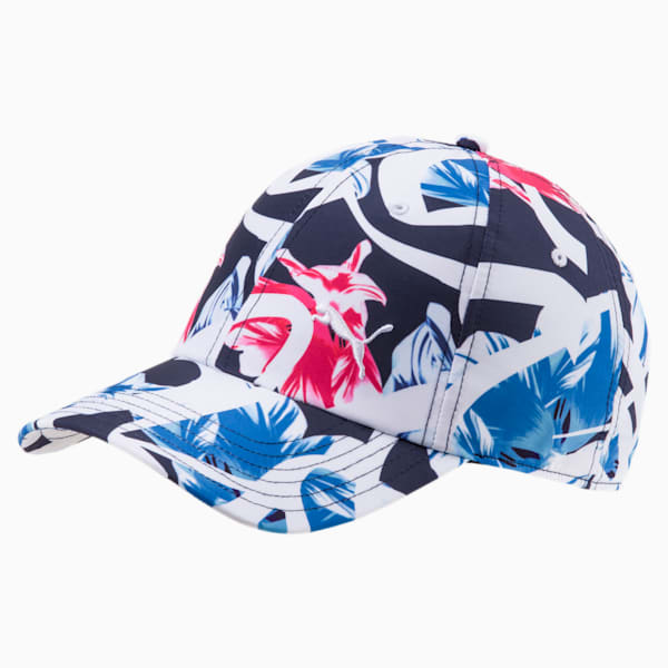 Core Graphic Baseball Hat, Peacoat-AOP, extralarge