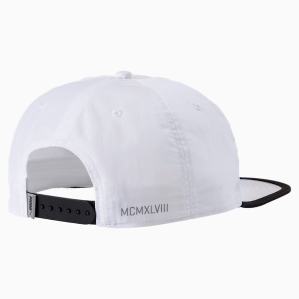 Pace Flatbrim Hat, Puma White, extralarge