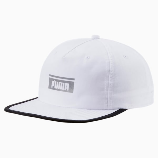 Pace Flatbrim Hat, Puma White, extralarge