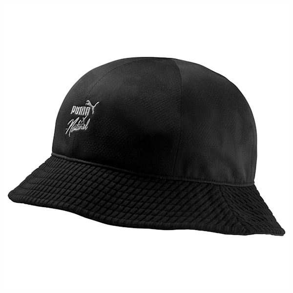 PUMA x NATUREL Bucket Hat, Puma Black, extralarge