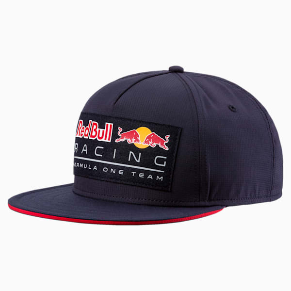 Red Bull Racing Lifestyle Flatbrim Hat, NIGHT SKY, extralarge