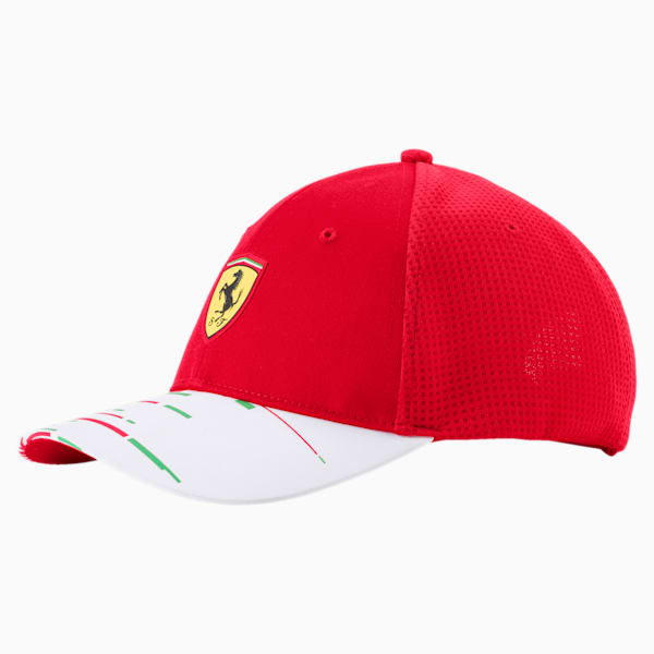 Scuderia Ferrari Replica Team Hat JR, rosso corsa, extralarge