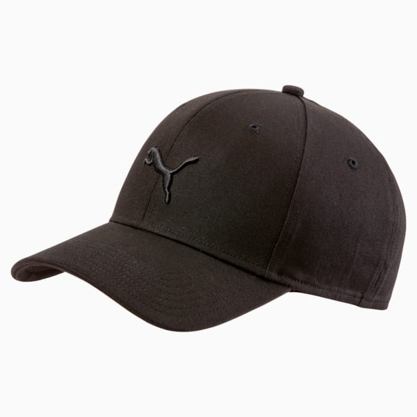 Stretchfit Baseball Cat Cap, Puma Black, extralarge