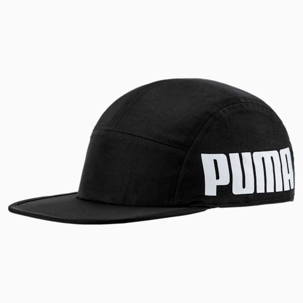 PUMA x Gunner Stahl Five Panel Hat, Puma Black, extralarge