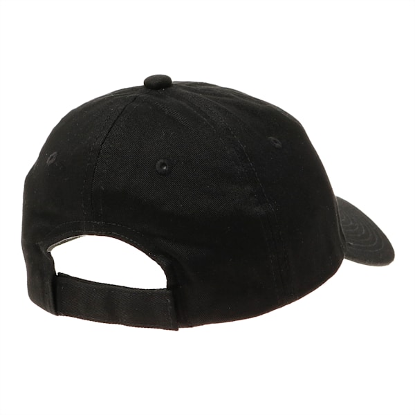 Kid's Woven Cap, Puma Black-No.1, extralarge-AUS