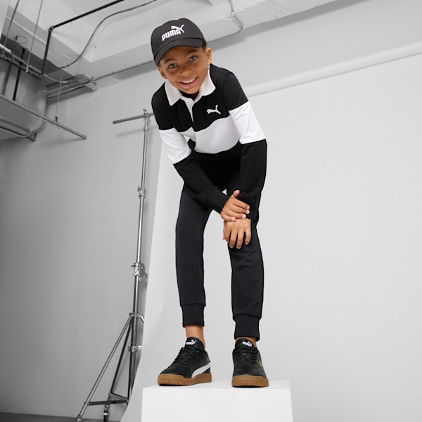 Essentials Woven Cap JR, Puma Black-No.1, extralarge