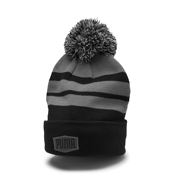 PWRWARM Pom Beanie, Puma Black, extralarge