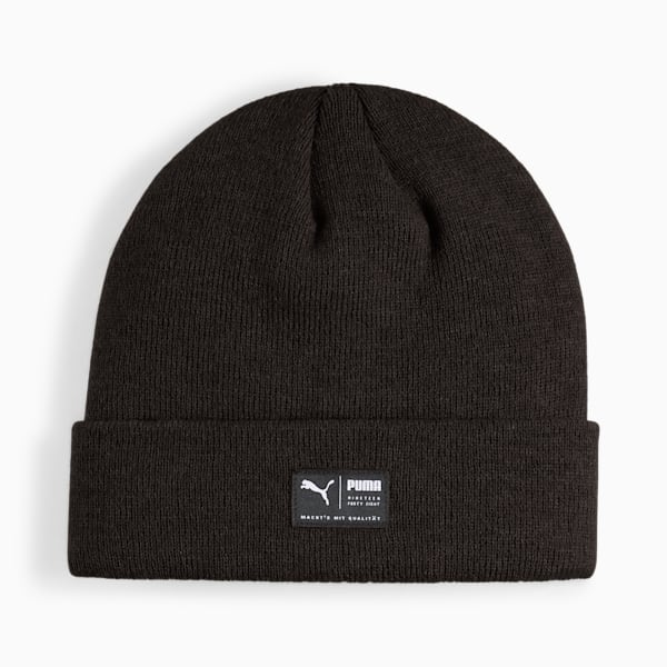 Archive Heather Unisex Beanie, Puma Black, extralarge-IND