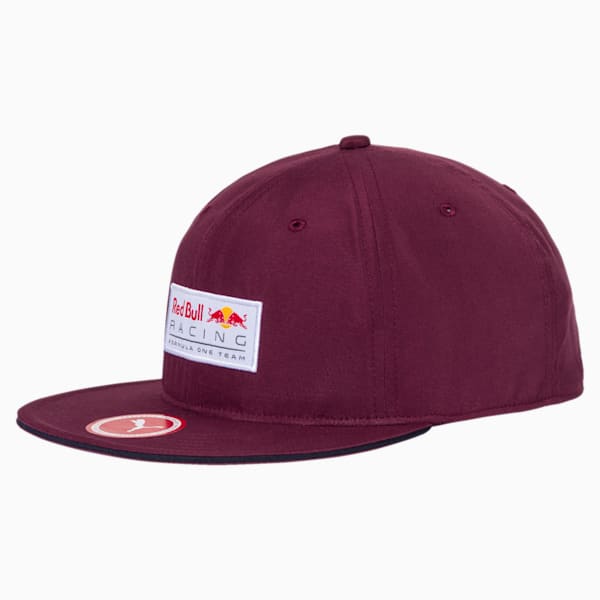 Red Bull Racing Lifestyle Flatbrim Cap, Fig, extralarge