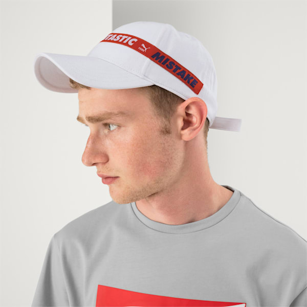 PUMA x ADER ERROR Baseball Cap, Puma White, extralarge