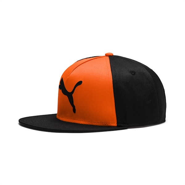 ftblNXT Cap, Puma Black-Shocking Orange, extralarge-IND