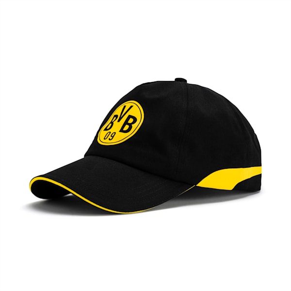 BVB Training Cap, Puma Black-Cyber Yellow, extralarge