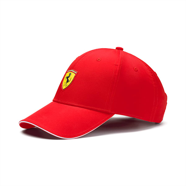 Scuderia Ferrari Fanwear Baseball Cap, Rosso Corsa, extralarge
