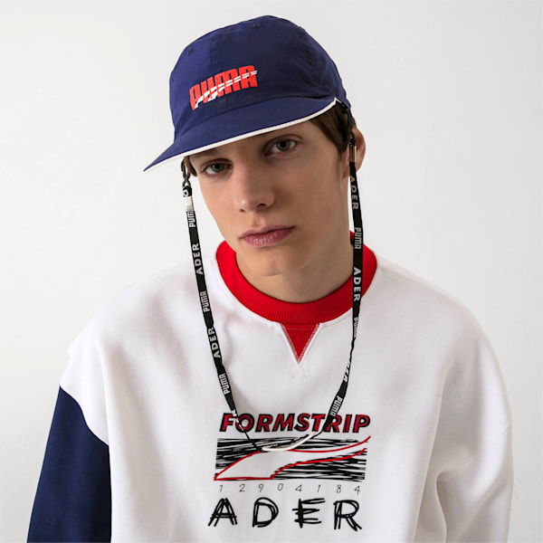 PUMA x ADER ERROR Reversible Cap, Puma White-Peacoat(inside), extralarge