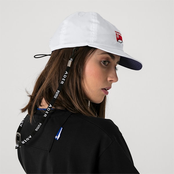 PUMA x ADER ERROR Reversible Cap, Puma White-Peacoat(inside), extralarge