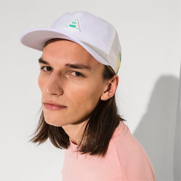 PUMA x DIAMOND SUPPLY CO. Baseball Cap, Puma White-AOP, extralarge