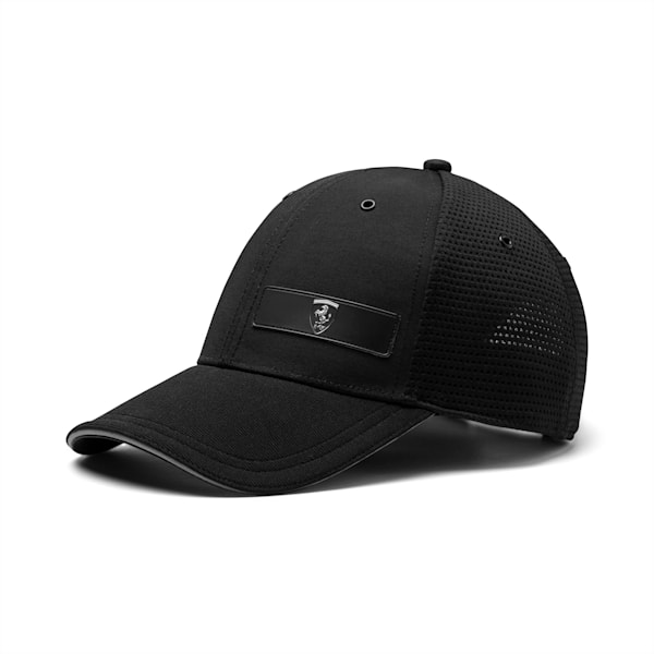 Scuderia Ferrari LS Baseball Cap, Puma Black, extralarge