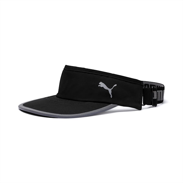 PUMA Running Visor, Puma Black, extralarge