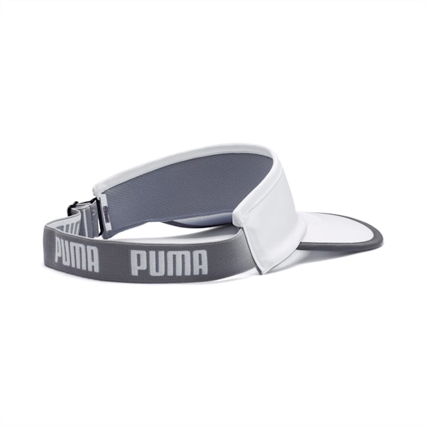 PUMA Running Visor, Puma White, extralarge